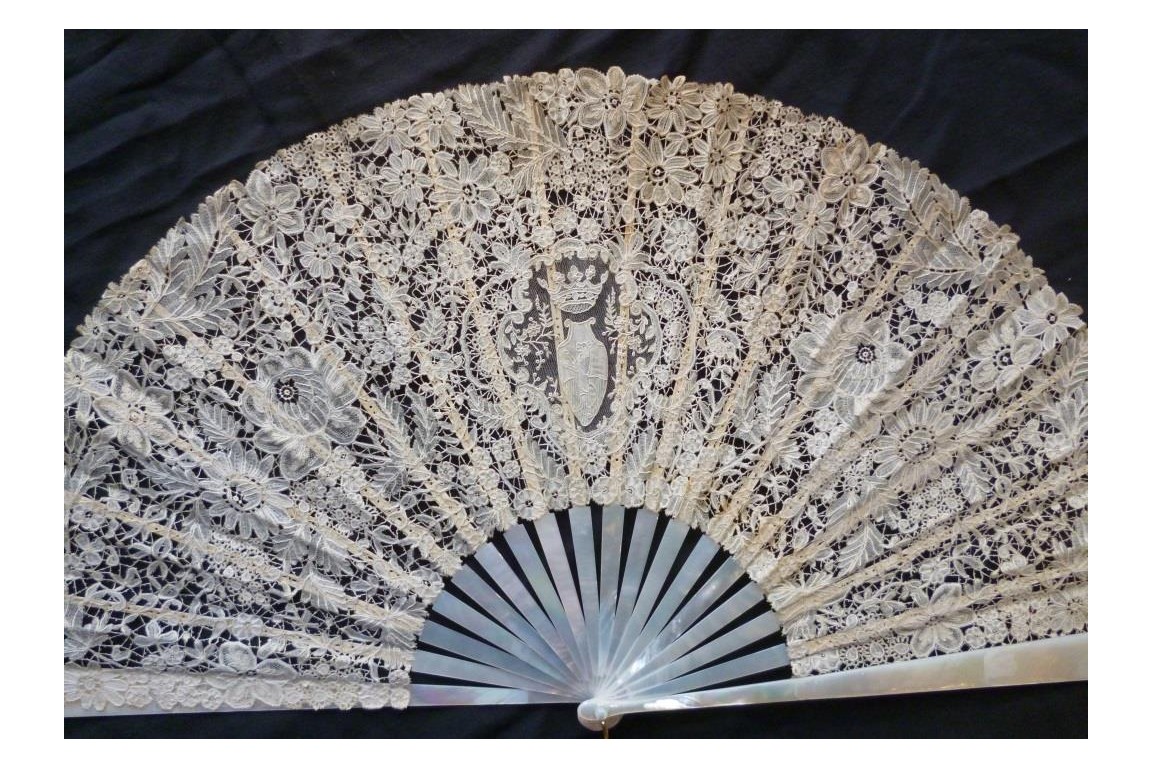 Fan from a Marquise, fan circa 1885-95