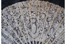 Fan from a Marquise, fan circa 1885-95