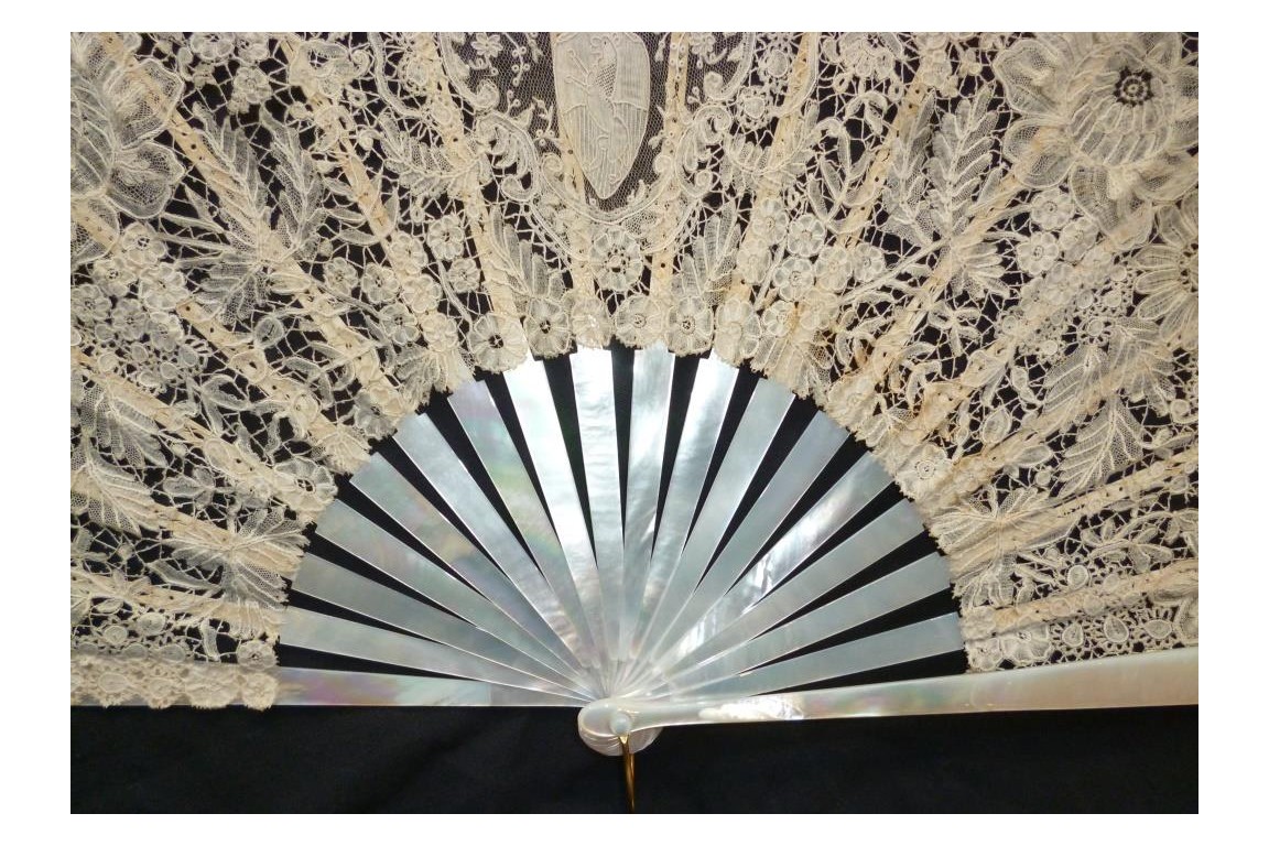 Fan from a Marquise, fan circa 1885-95