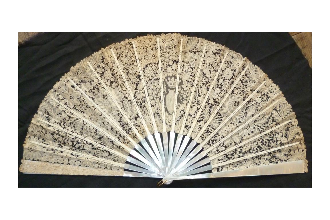 Fan from a Marquise, fan circa 1885-95