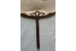 Chinese fixed fan, 19th century ?