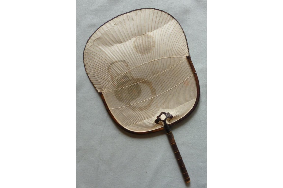 Chinese fixed fan, 19th century ?