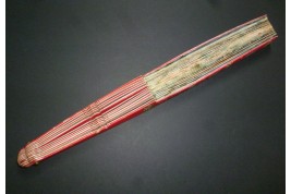 Cart and skittles, fan circa 1730-40