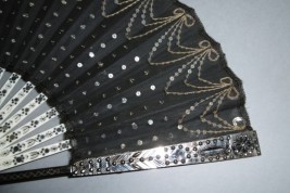 Noeuds, éventail vers 1900