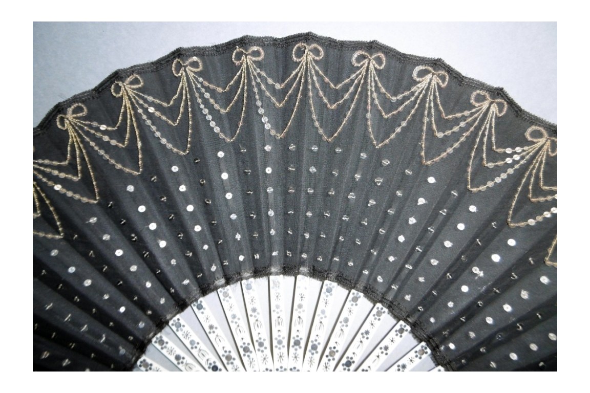 Noeuds, éventail vers 1900