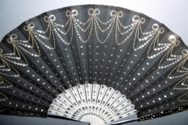 Noeuds, éventail vers 1900