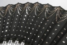 Noeuds, éventail vers 1900