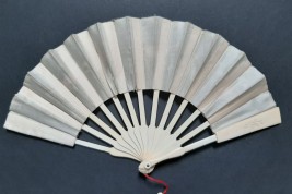 Telescopic doll fan, circa 1900