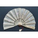 Telescopic doll fan, circa 1900