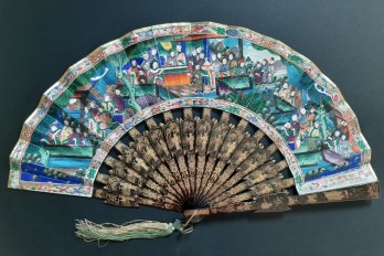 Chinese fan, Canton, 19th century