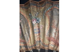 Le menuet, éventail pastiche XIXème siècle