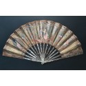 Minuet, pastiche fan, 19th century
