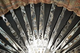 Minuet, pastiche fan, 19th century