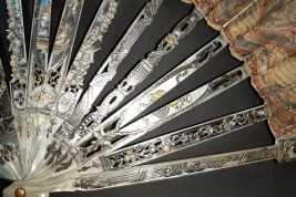Minuet, pastiche fan, 19th century