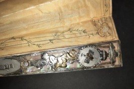 Le menuet, éventail pastiche XIXème siècle