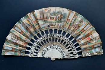 Sweetness of chinese life, fan circa 1840-50