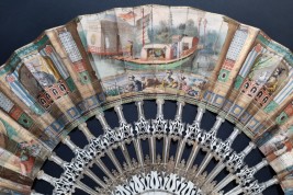 Sweetness of chinese life, fan circa 1840-50