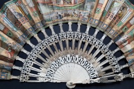 Sweetness of chinese life, fan circa 1840-50