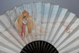 Orientalism by Thomasse, Duvelleroy fan in 1895