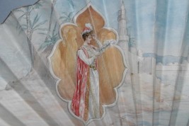 Orientalism by Thomasse, Duvelleroy fan in 1895