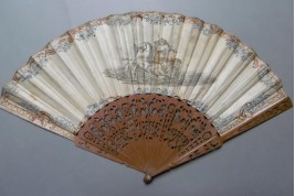 Pen drawing fan : bergerade and Neptune