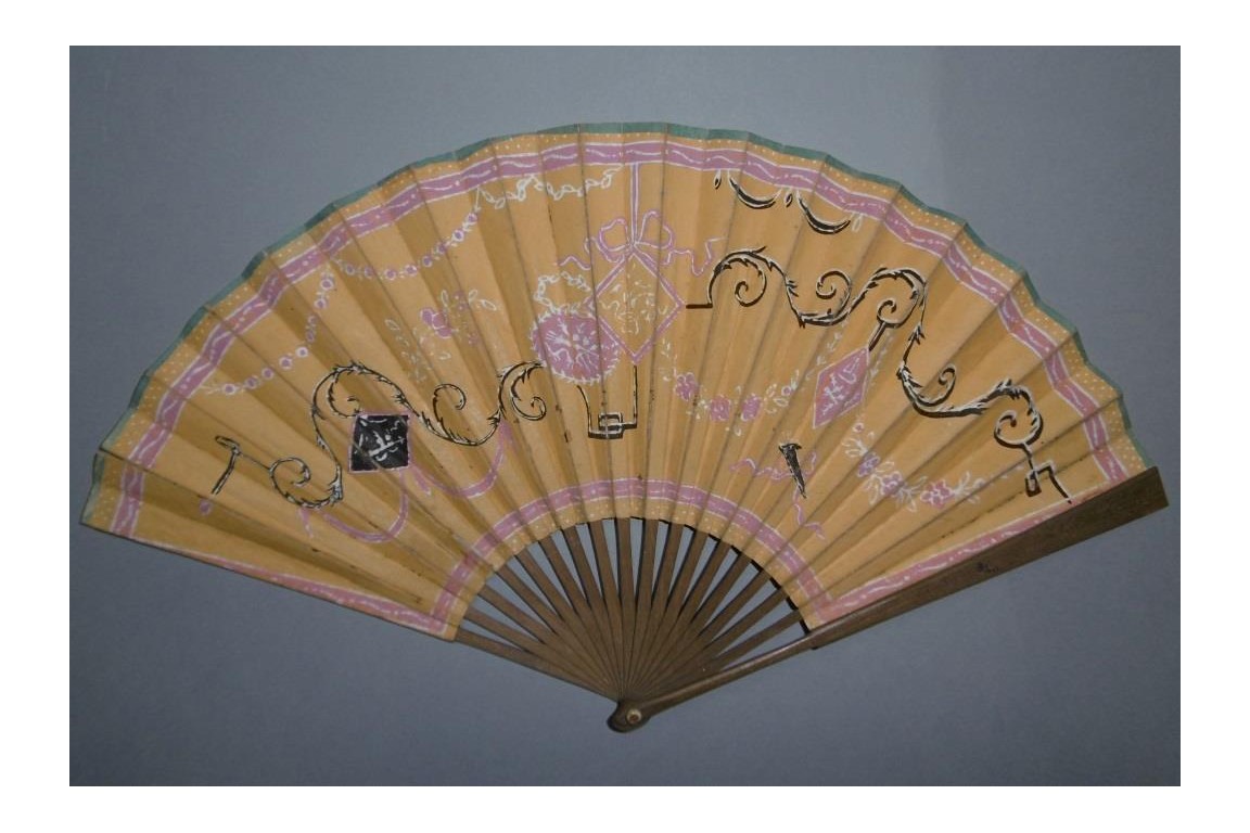 Ornementations, fan circa 1800