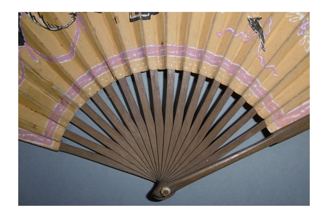 Ornementations, fan circa 1800