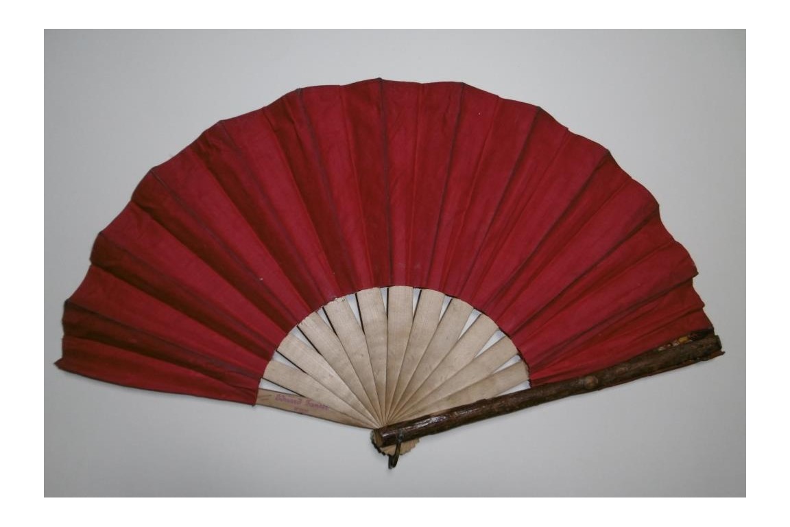 Swallow's ball, dance fan, 1879