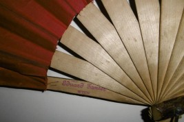 Swallow's ball, dance fan, 1879