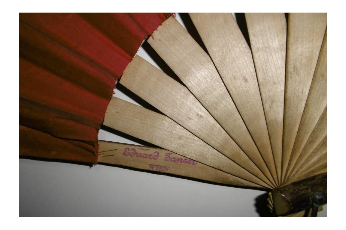 Swallow's ball, dance fan, 1879
