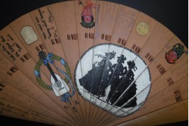 Autograph fan, 1919-20