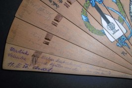 Éventail autographe, 1919-20