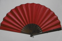 Hirondelles bretonnes, éventail fin XIXème