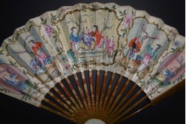 Chinoiseries, fan circa 1780