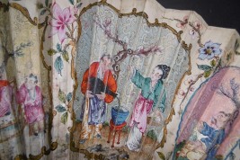 Chinoiseries, fan circa 1780