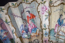 Chinoiseries, fan circa 1780
