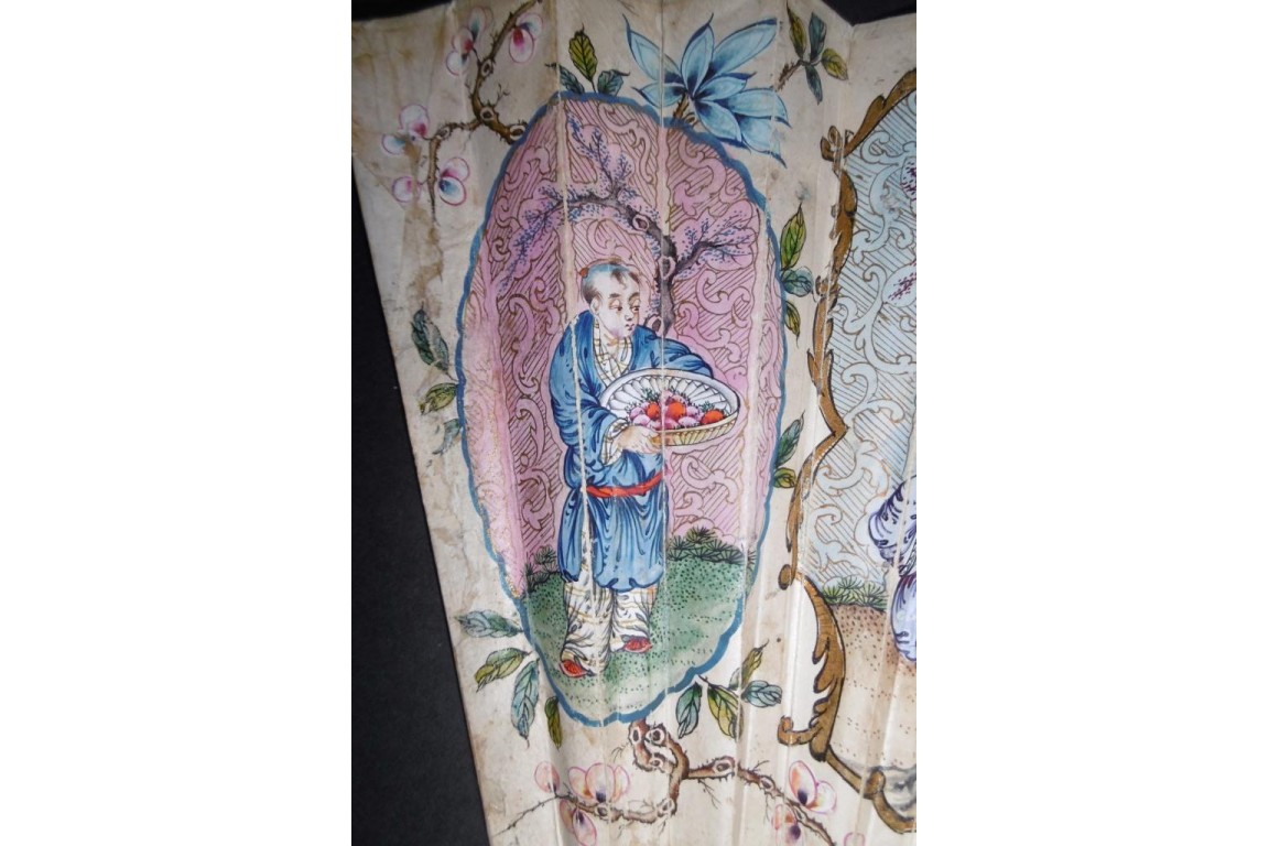 Chinoiseries, fan circa 1780