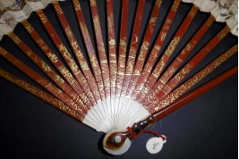 Chinoiseries, fan circa 1780