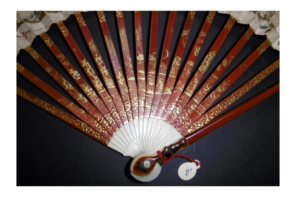 Chinoiseries, fan circa 1780