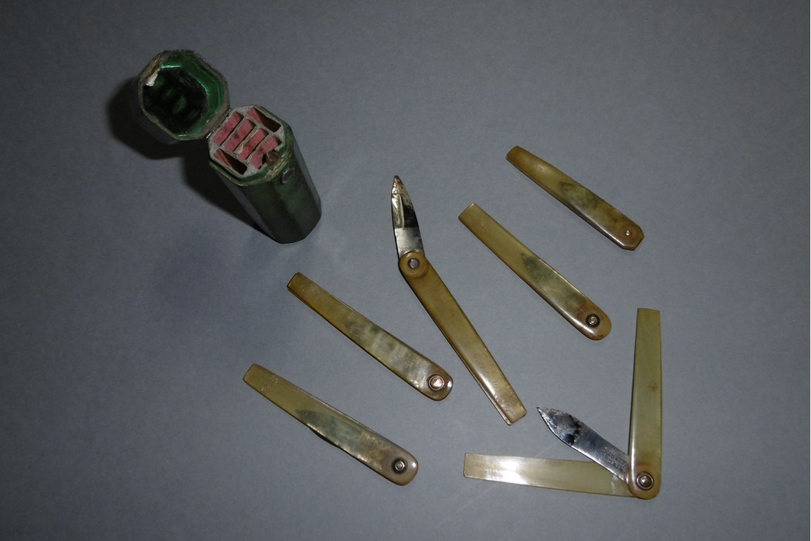Nécessaire à saigner, chirurgie et médecine vers 1800