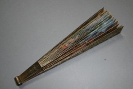 L'Amour aux aguets, éventail vers 1800-1810