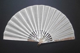 Armure d'or, éventail début XXème siècle