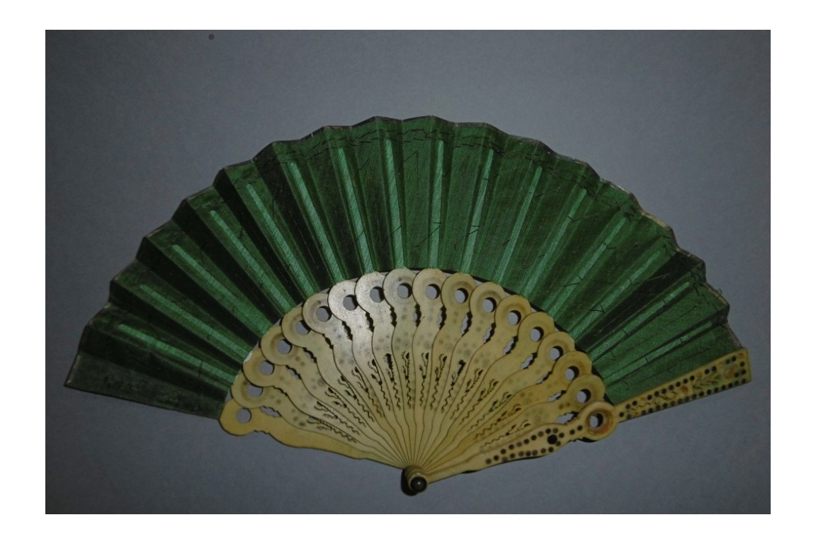 Small view, optical fan, circa 1800-1815