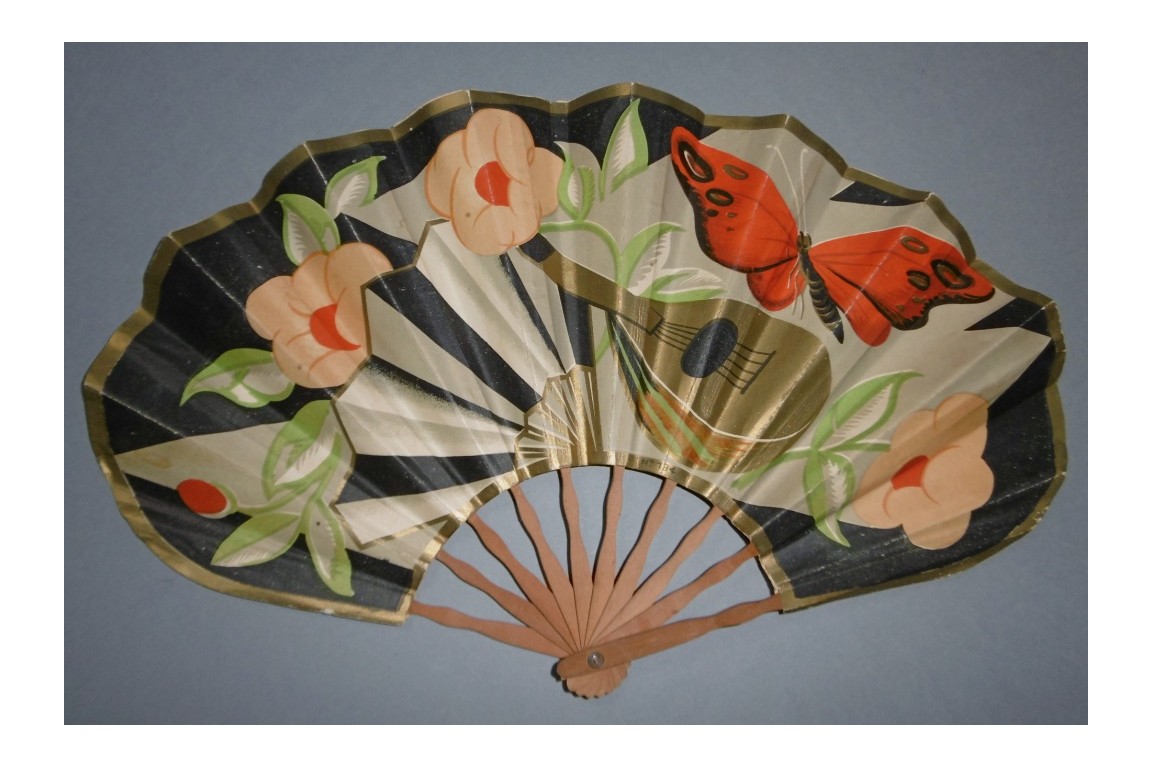 Bas Marny, advertising fan, Art Déco period