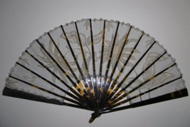 Marguerite, éventail Art Nouveau