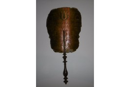 Tulip of straw, fixed fan, 18th century