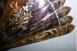 Chinese temple, fan circa 1825-30