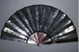 Thousand shades of grey, early 20th century fan