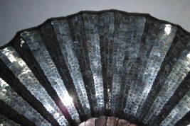 Thousand shades of grey, early 20th century fan