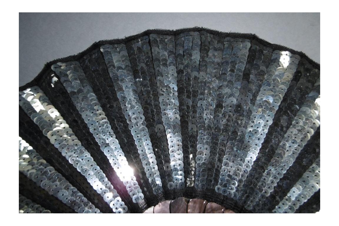 Thousand shades of grey, early 20th century fan